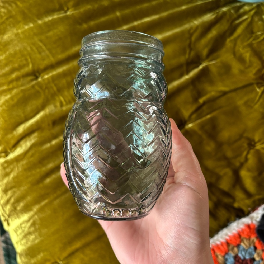 Vintage-Style Glass Owl Jar - Picture 2 of 4
